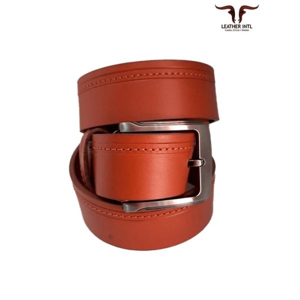 Correa SB en cuero para Caballero REF 002 3.8 cm color tabaco