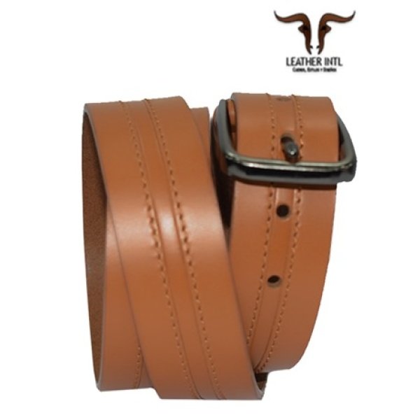 Correa SB cuero premium suave tabaco ancho 3.8 cm estilo elegante